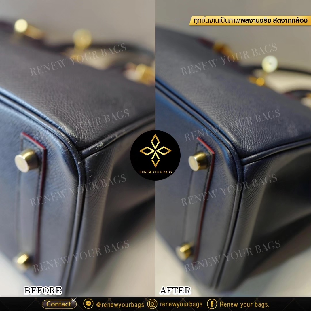 ทำสีกระเป๋า Hermes